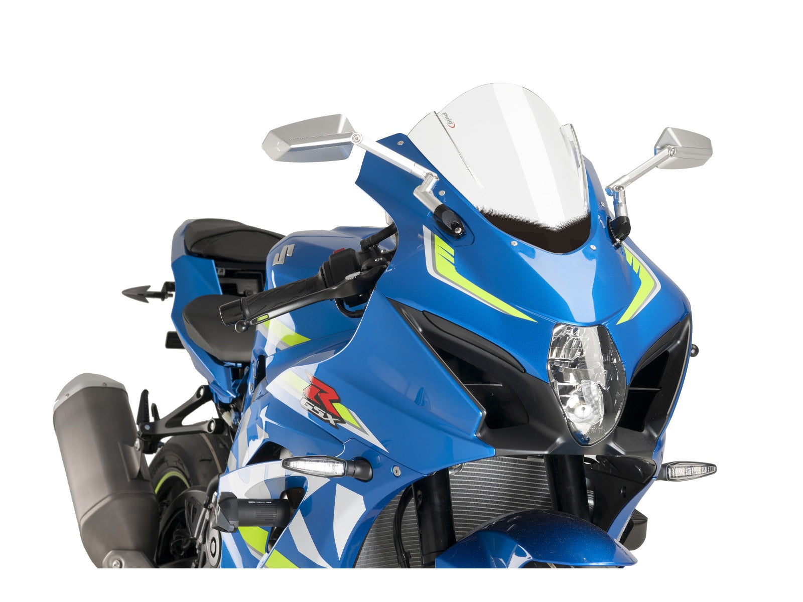 Puig Z-Racing Screen In Clear for Suzuki GSX R 1000 R (17-21)