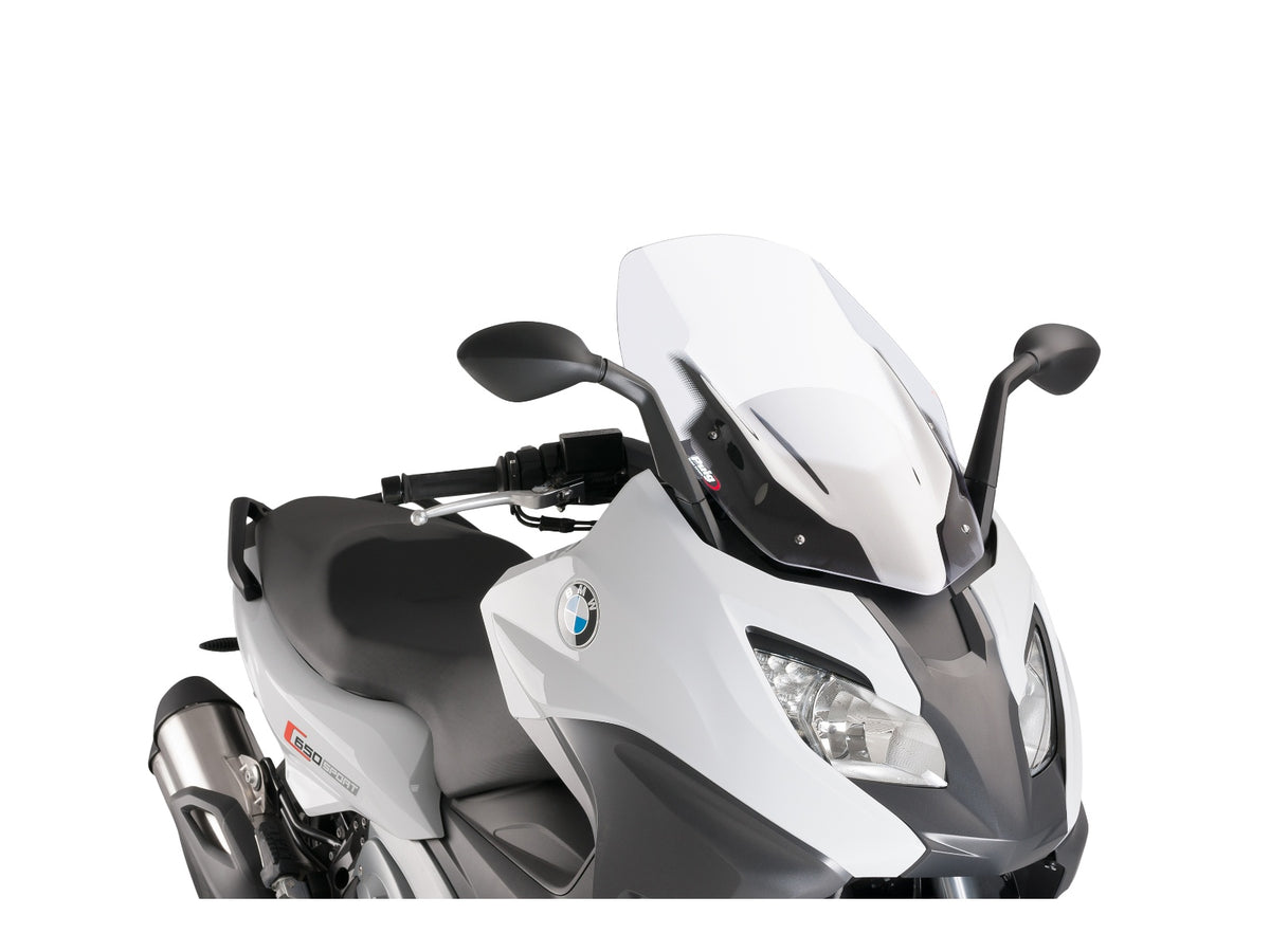 Puig V-Tech Line Sport Screen In Clear for BMW C650 Sport (16-23)