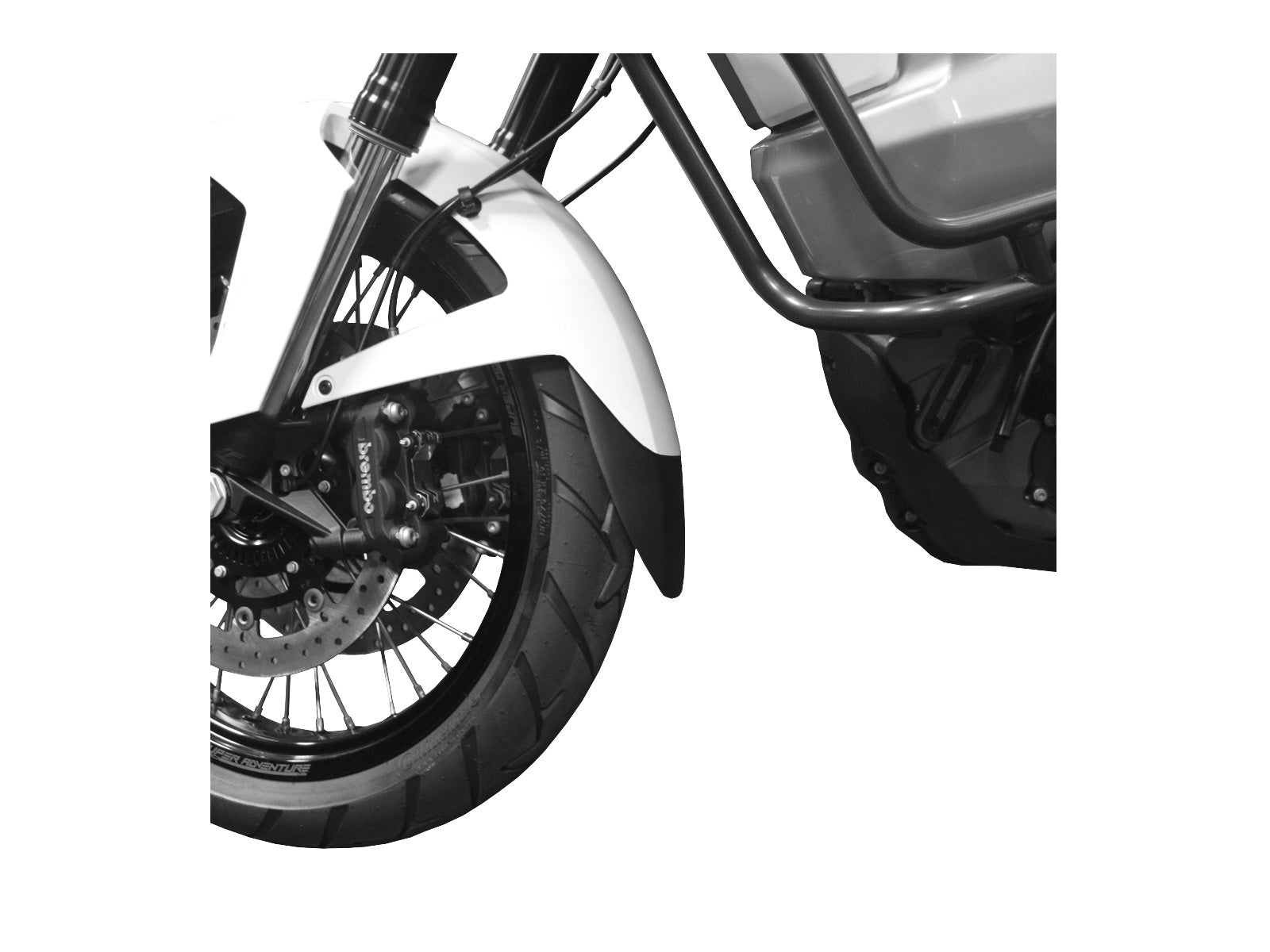 Puig Front Mudguard Extender for KTM 1290 Super Adventure T (17-23) Secondary image