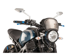 Puig Retro Fly Screen In Matt Black for Yamaha XSR 900 (16-21)