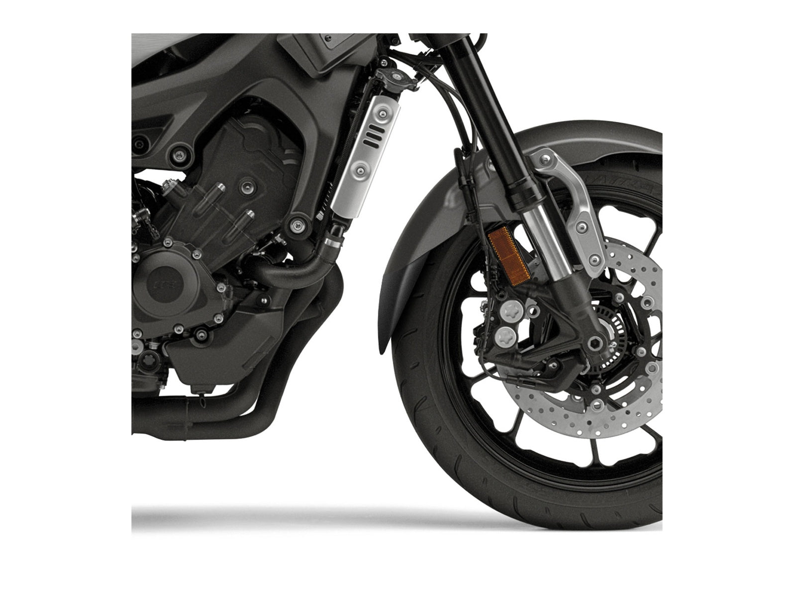 Puig Front Mudguard Extender In Black for Yamaha XSR 900 (16-21)