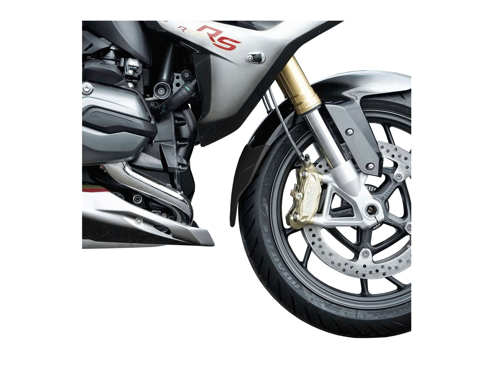 Puig Front Mudguard Extender In Black for BMW R1200 RS (15-18)