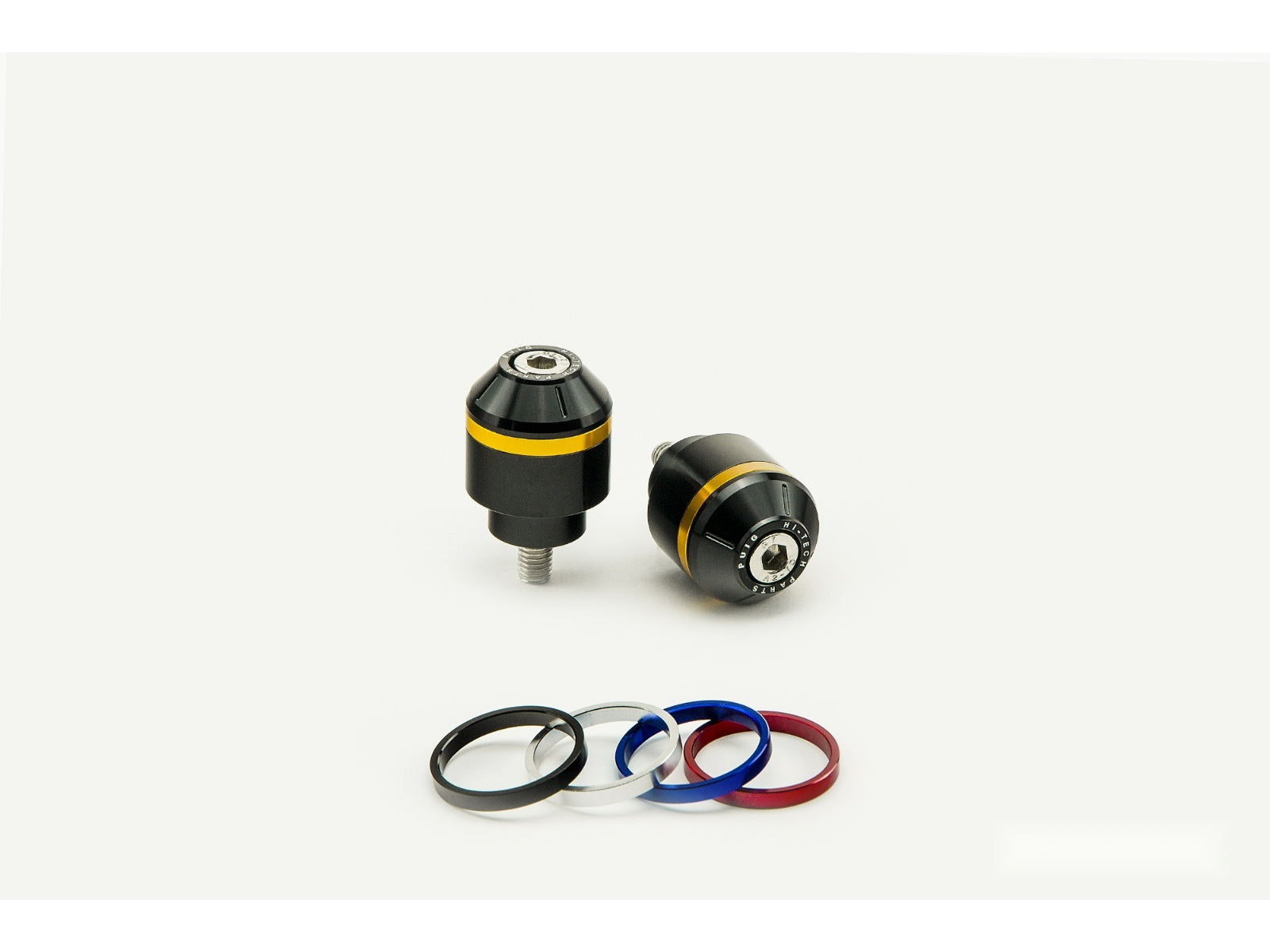 Puig Short Bar Ends With Inserts for Yamaha MT-07 Tracer (16-17)