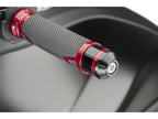 Puig Short Bar Ends With Inserts In Black for Yamaha Tracer 7 GT (21-25)