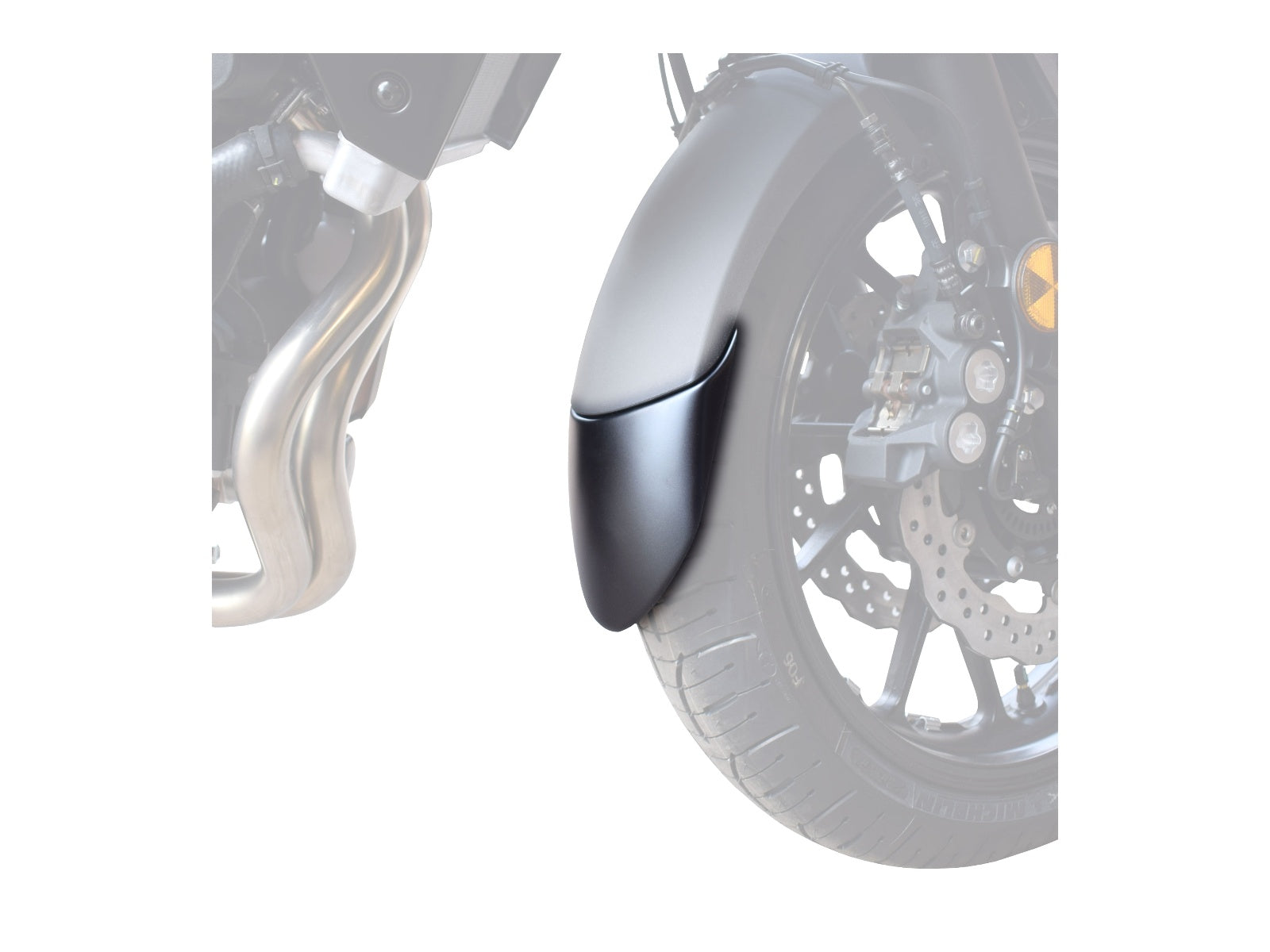 Puig Front Mudguard Extender In Black for Yamaha Tracer 700 (18-19)