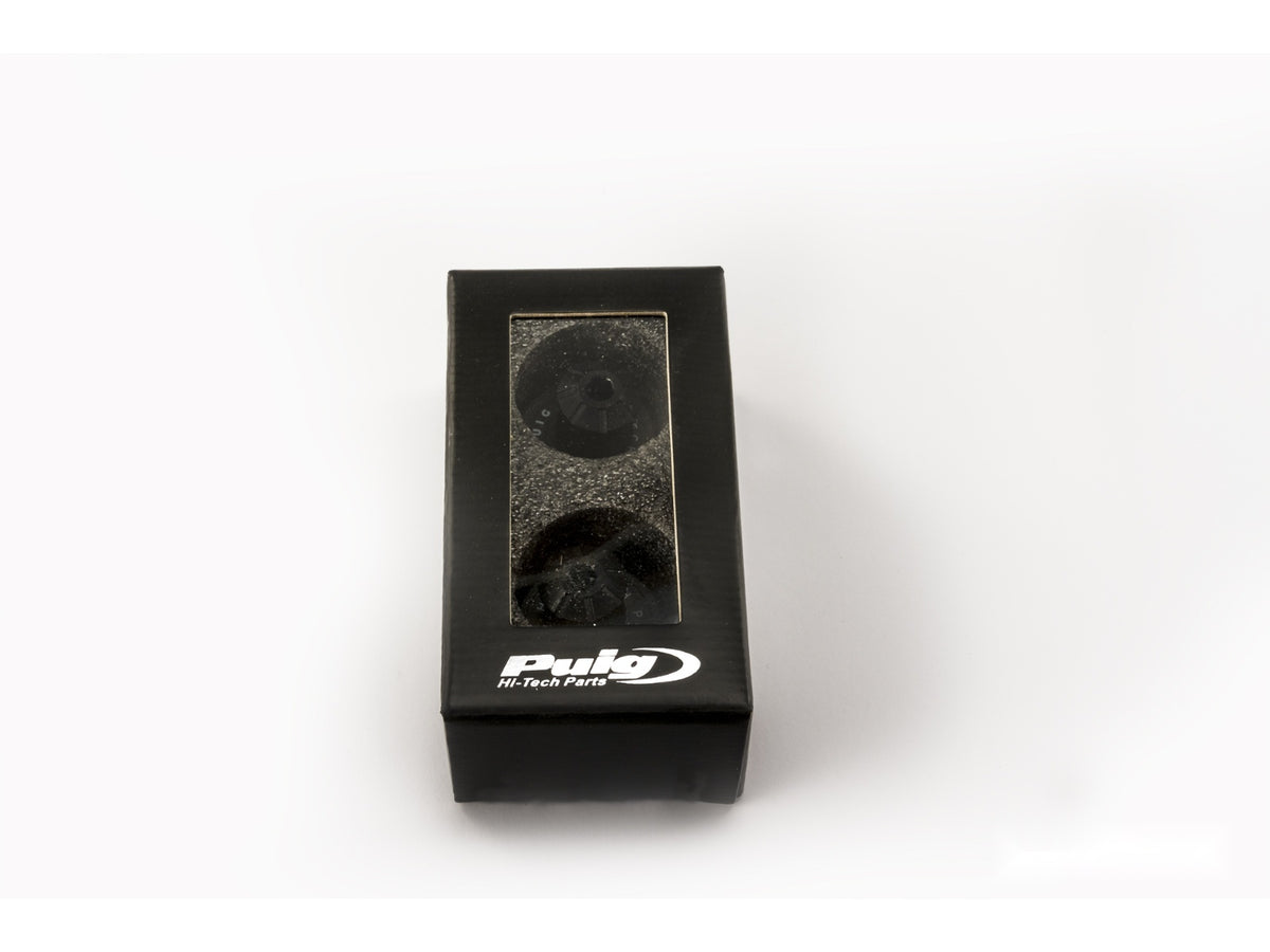 Puig Pro Spool Sliders In Black for Aprilia Tuareg 660 (22-25)