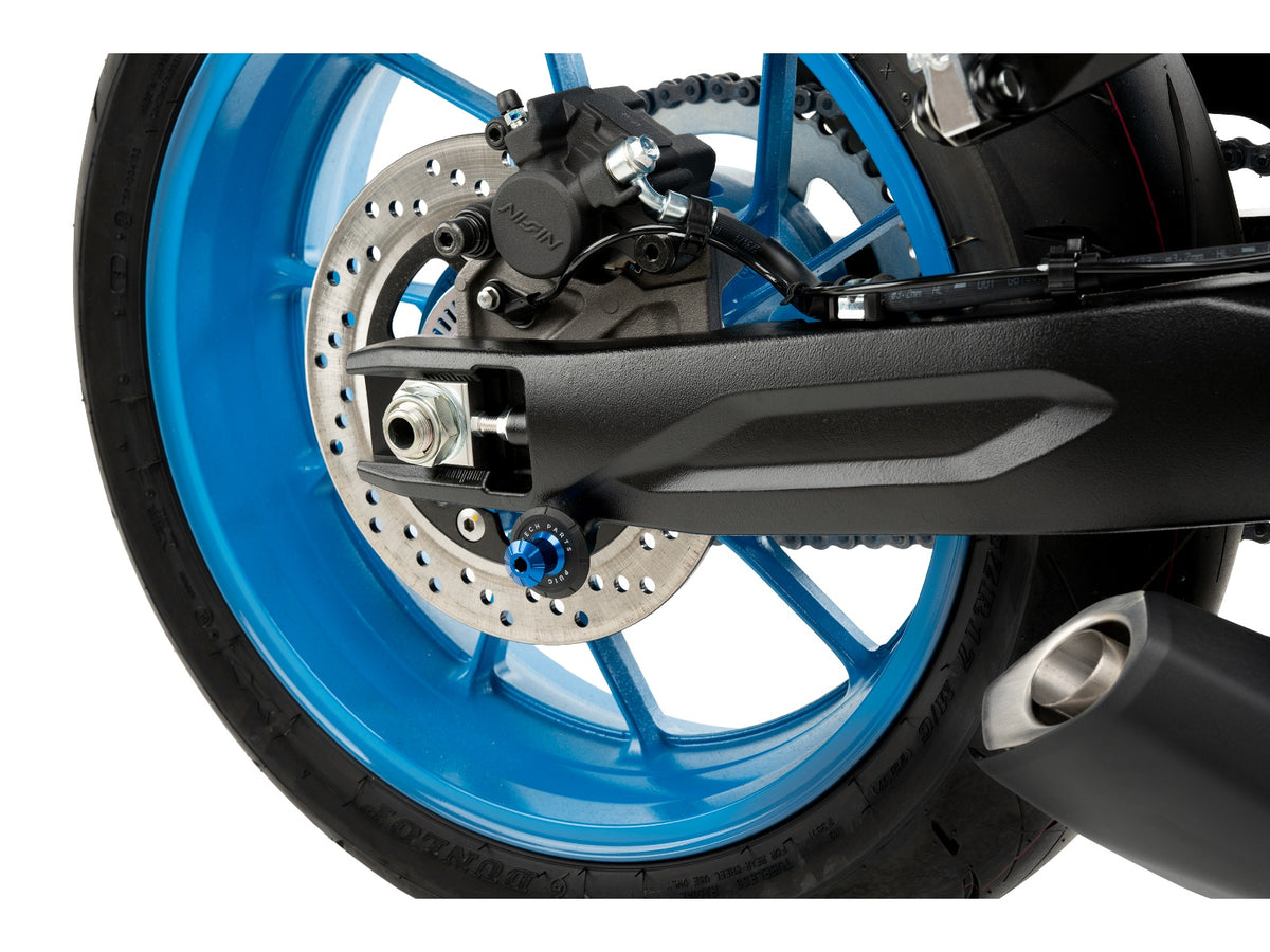Puig Pro Spool Sliders In Black for Suzuki GSX 8S (23-25)