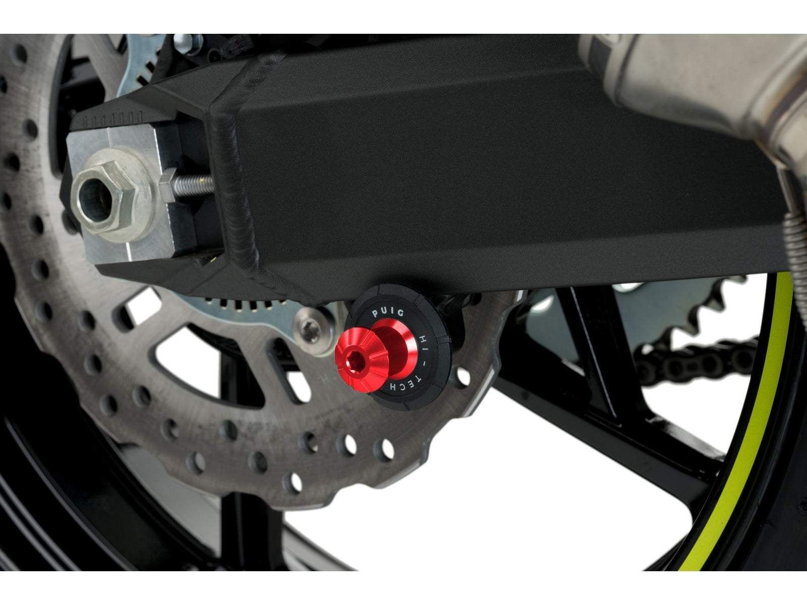 Puig Pro Spool Sliders In Black for Kawasaki Z900 SE (22-24)