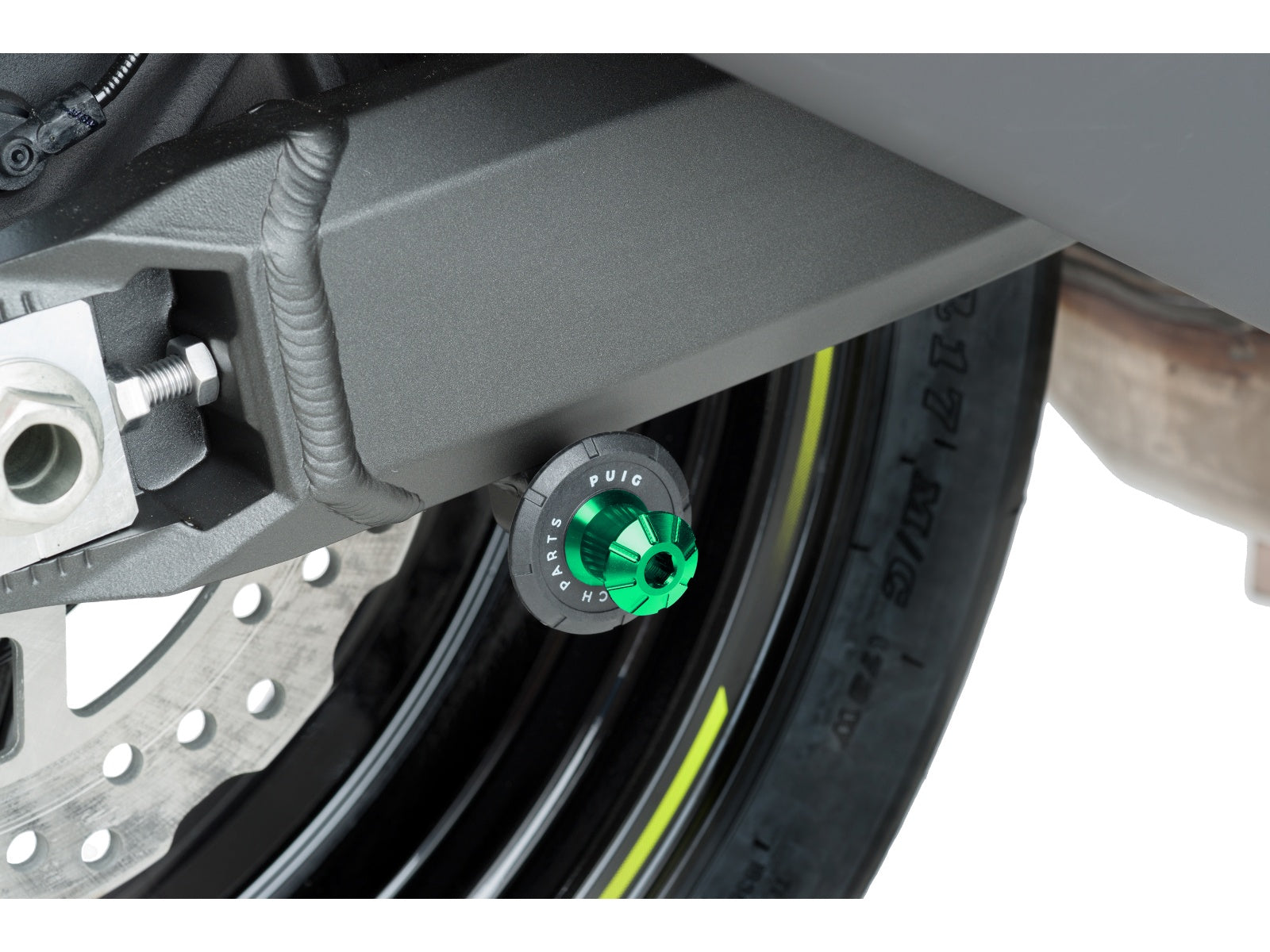 Puig Pro Spool Sliders In Black for Kawasaki Z900 RS Cafe (18-20)