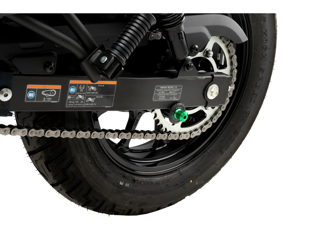 Puig Pro Spool Sliders In Black for Kawasaki Ninja 500 SE (24-25)