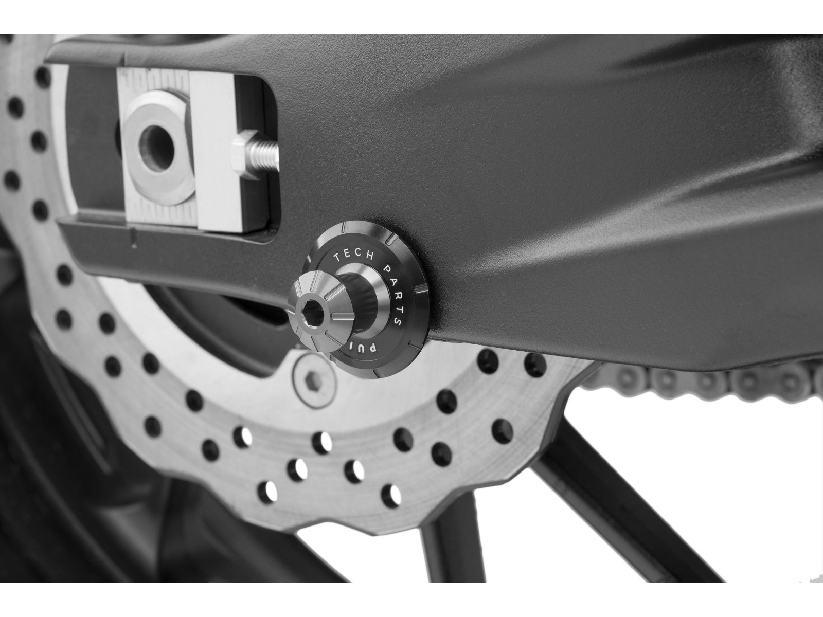Puig Pro Spool Sliders In Black for Kawasaki Z300 (15-17)