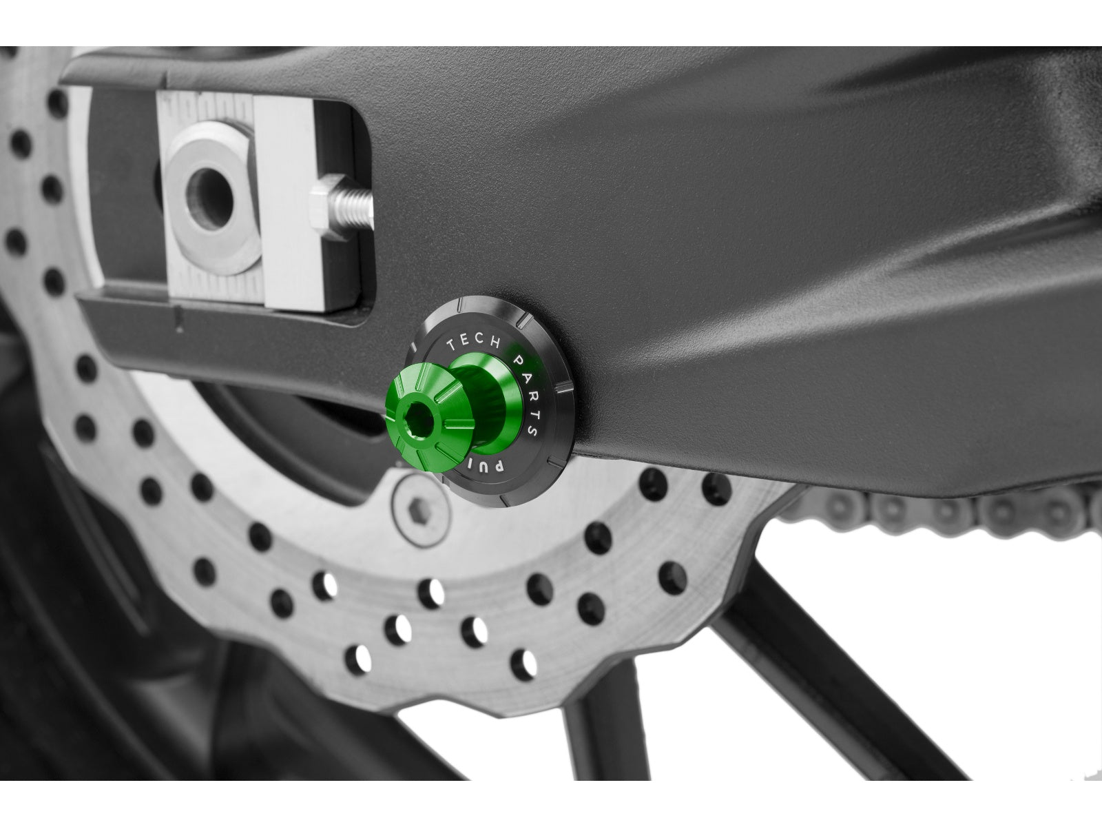 Puig Pro Spool Sliders In Black for Kawasaki Z300 (15-17)