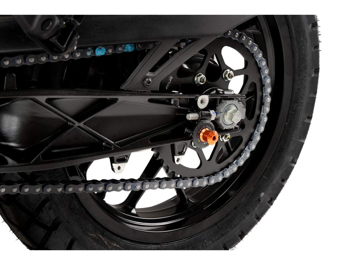 Puig Pro Spool Sliders In Black for KTM 390 Adventure (20-24) Main image
