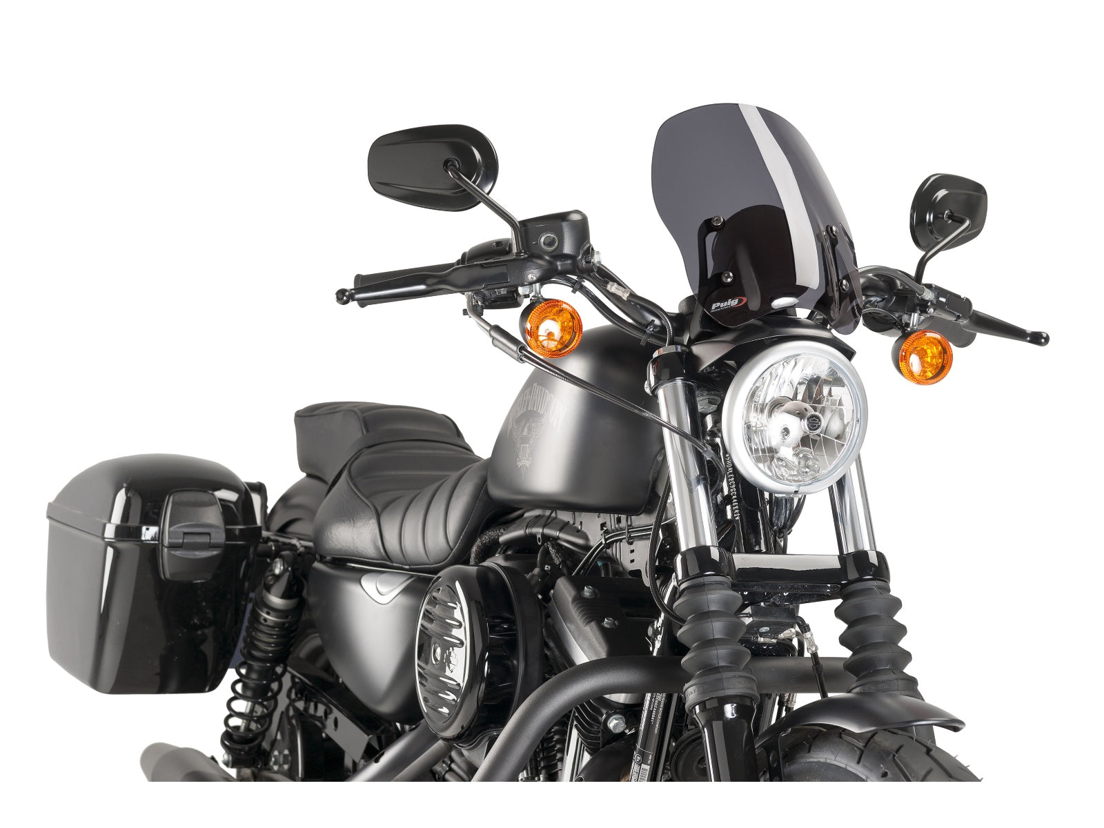 Puig New Generation Touring Screen for Harley Davidson Sportster 883 Iron XL883N (09-11)