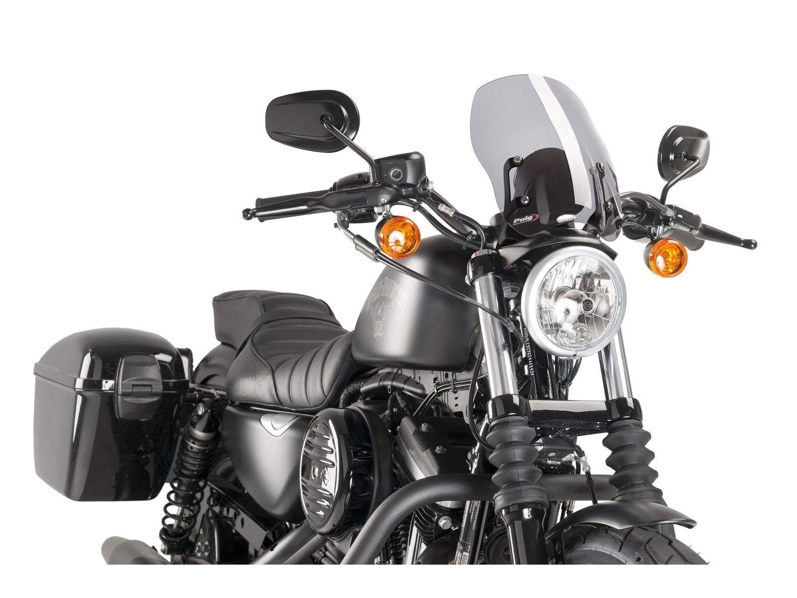 Puig New Generation Touring Screen for Harley Davidson Sportster 883 Iron XL883N (09-11)