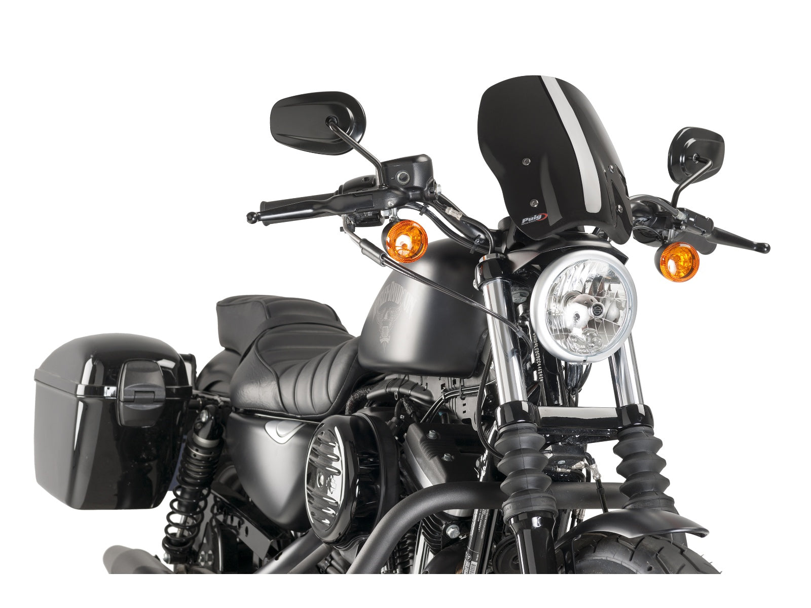 Puig New Generation Touring Screen for Harley Davidson Sportster 1200 Nightster XL1200N (08-12)