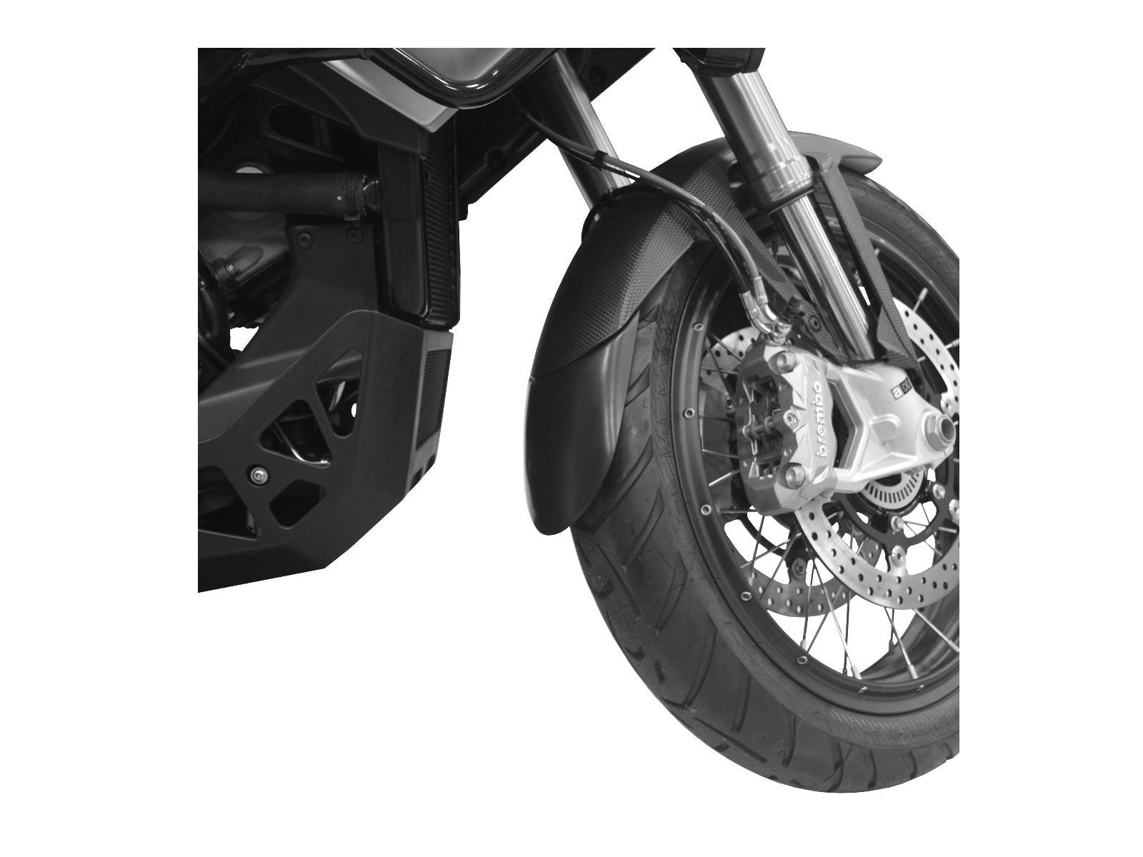 Puig Front Mudguard Extender for Aprilia Caponord 1200 (15-17) Secondary image