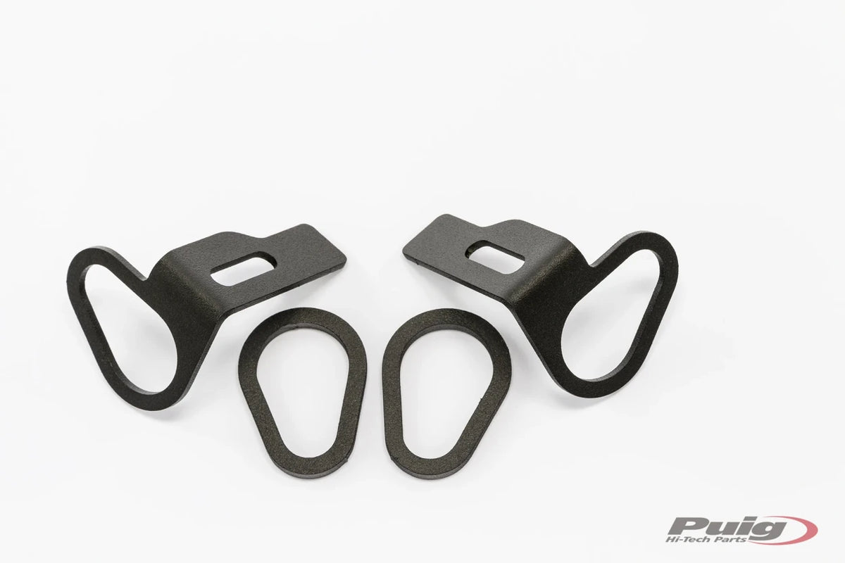 Puig Indicator Mount Adaptors In Black