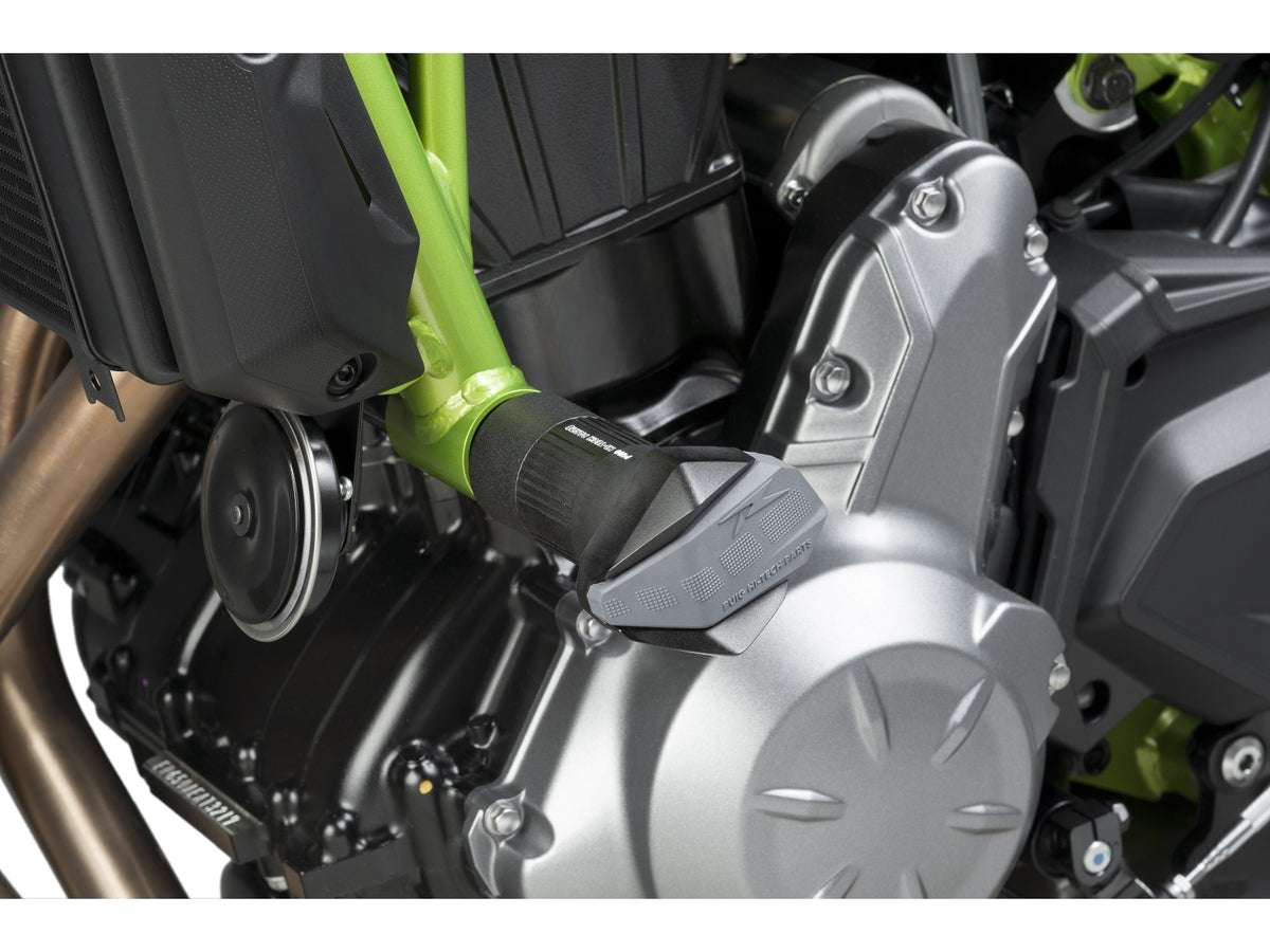 Puig R19 Frame Sliders In Black for Kawasaki Z650 RS (22-25)