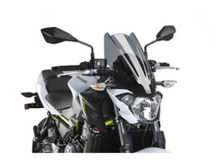 Puig New Generation Touring Screen In Clear for Kawasaki Z650 (17-19)