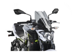 Puig New Generation Touring Screen In Clear for Kawasaki Z650 (17-19)