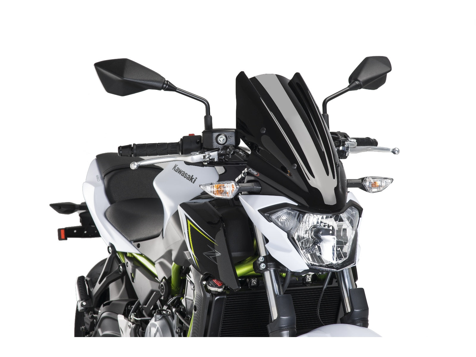 Puig New Generation Touring Screen In Clear for Kawasaki Z650 (17-19)