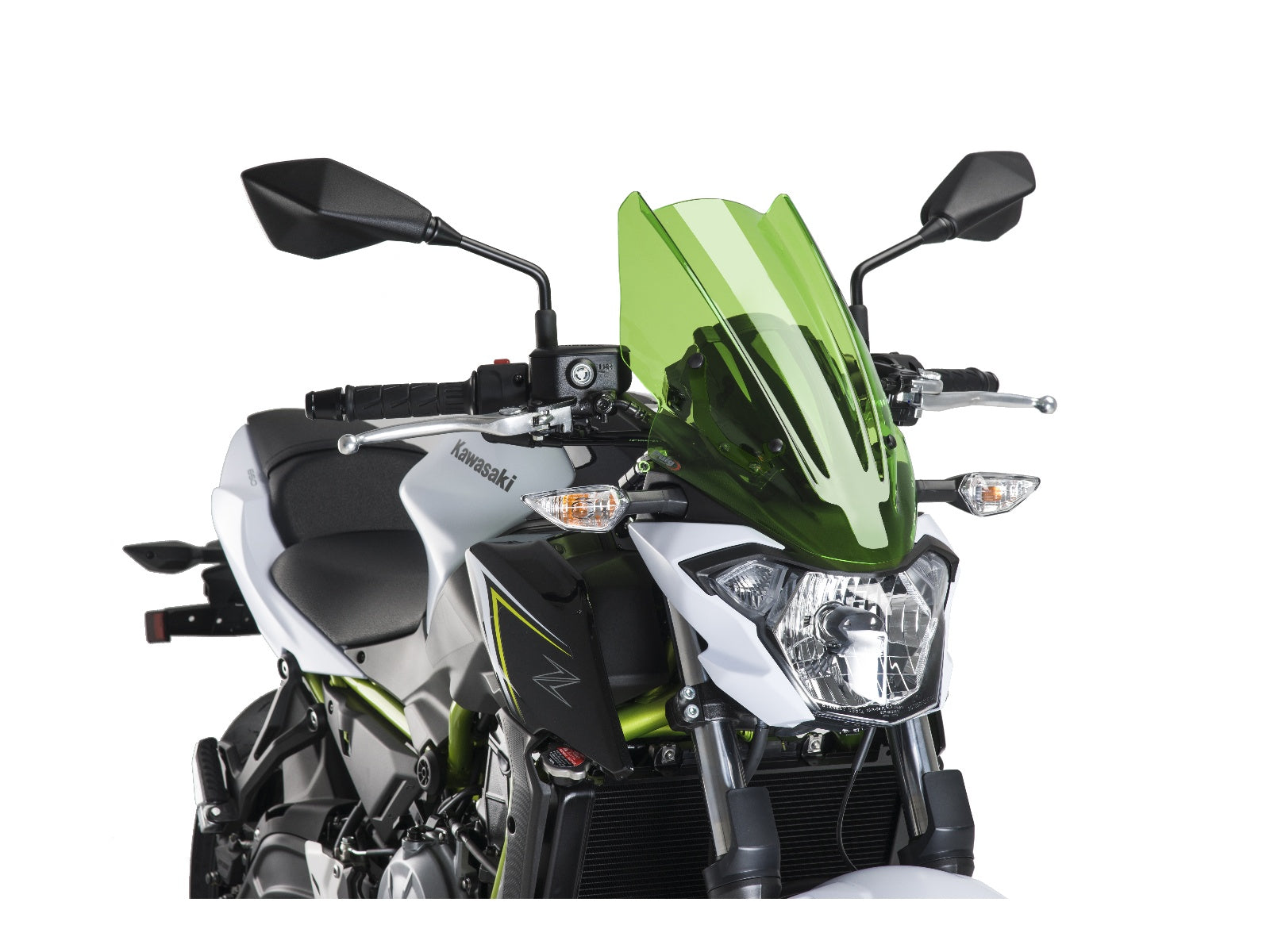 Puig New Generation Touring Screen In Clear for Kawasaki Z650 (17-19)