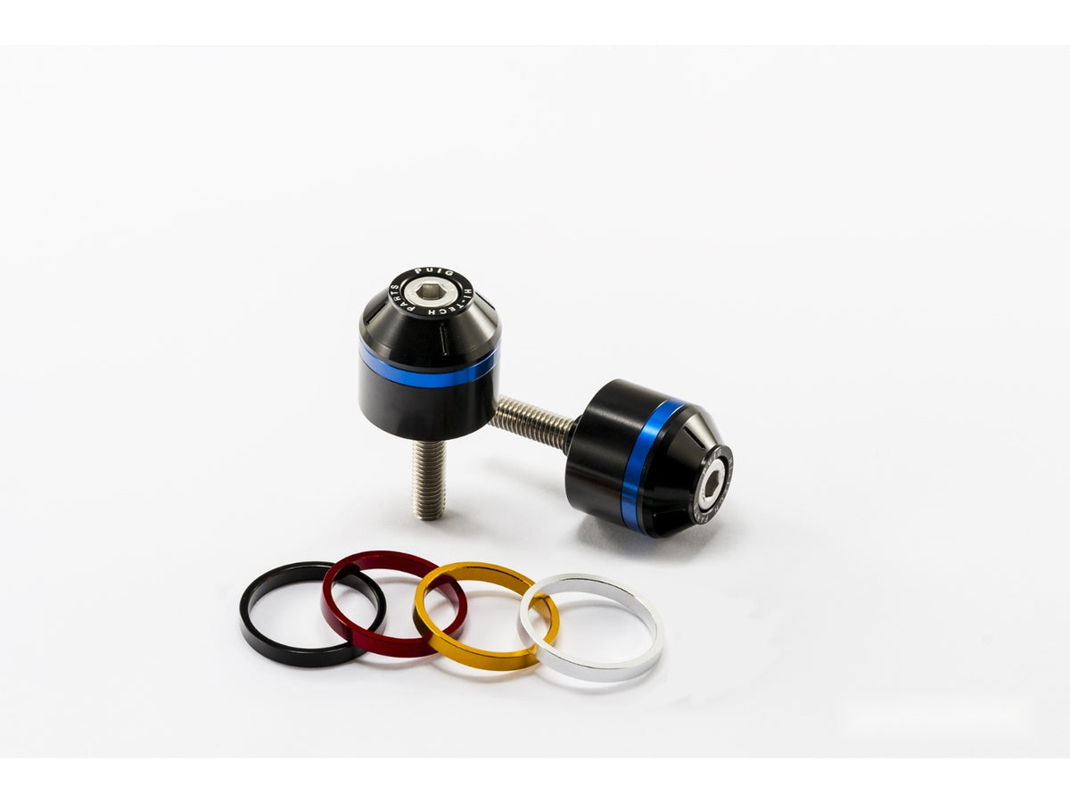 Puig Short Bar Ends With Inserts for Yamaha Tracer 900 (15-17)