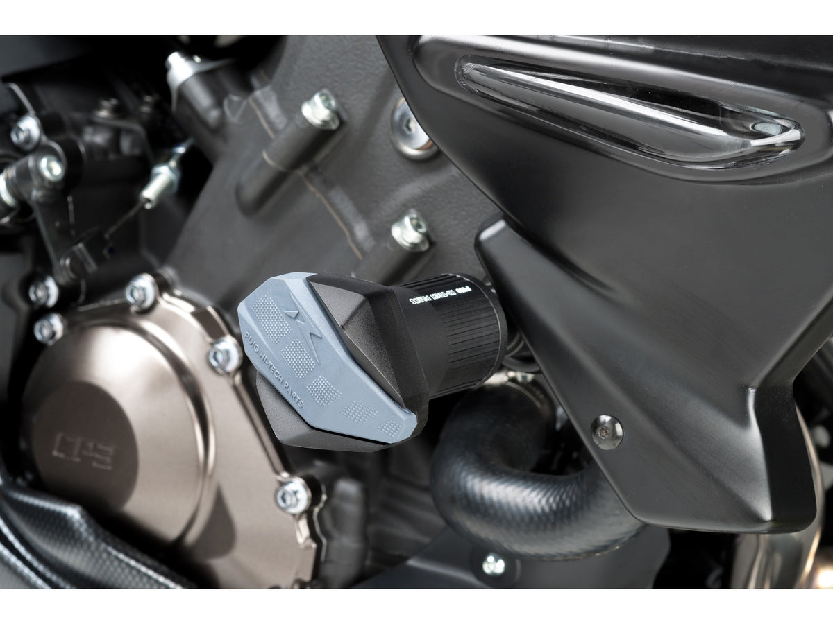 Puig R19 Frame Sliders In Black for Yamaha MT-09 SP (18-20)