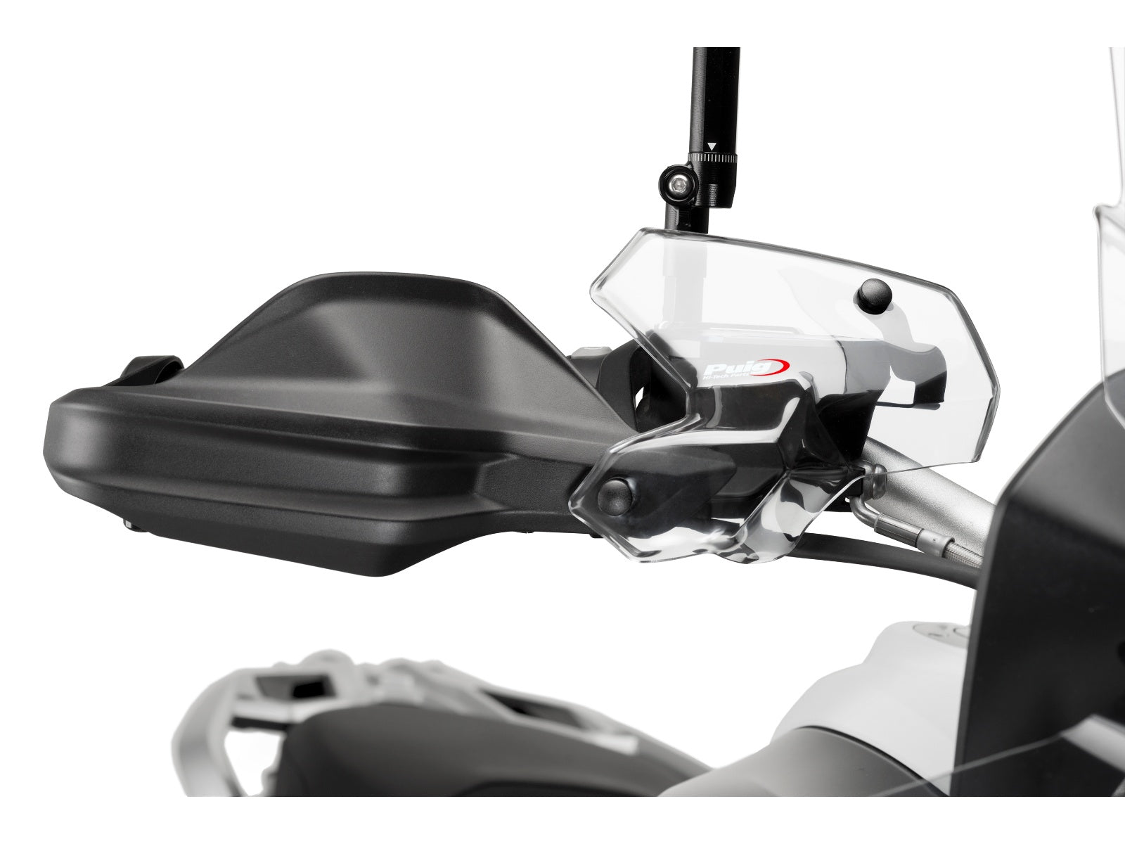 Puig Handlebar Wind Deflectors In Clear for BMW R1250 GS Rallye (21-23)