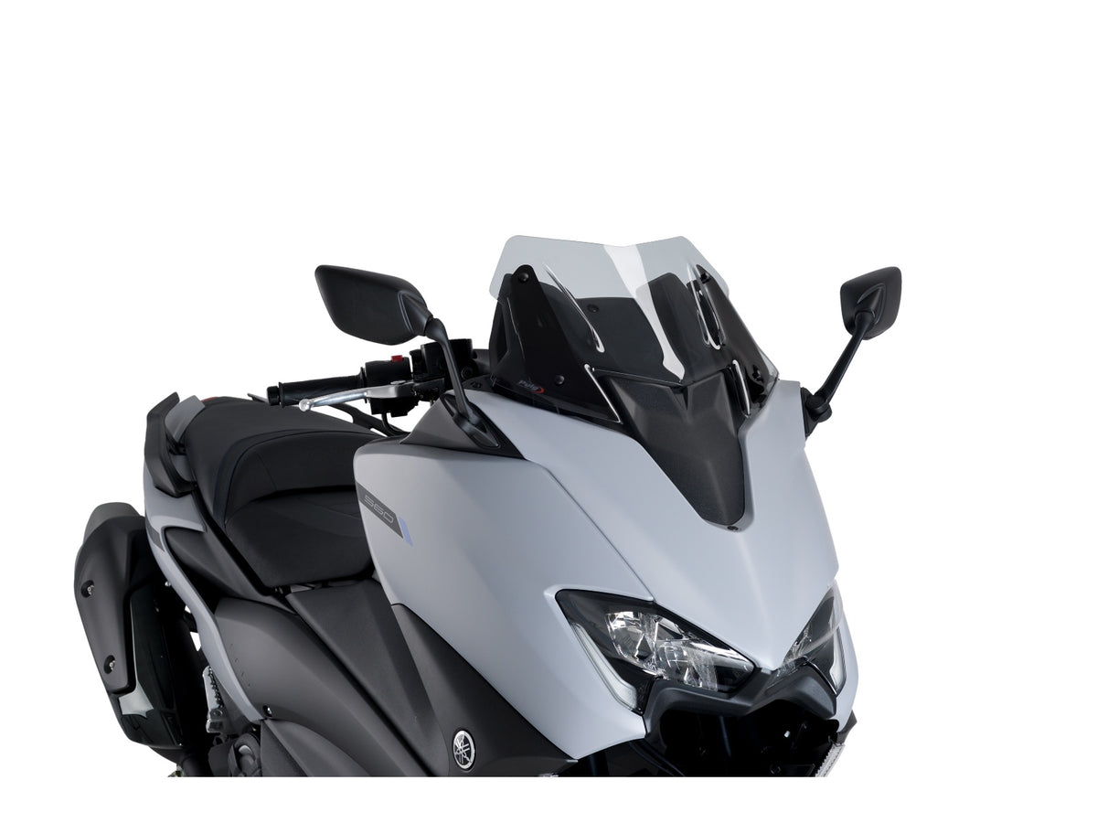 Puig V-Tech Line Sport Screen In Clear for Yamaha TMax 530 DX (17-19)
