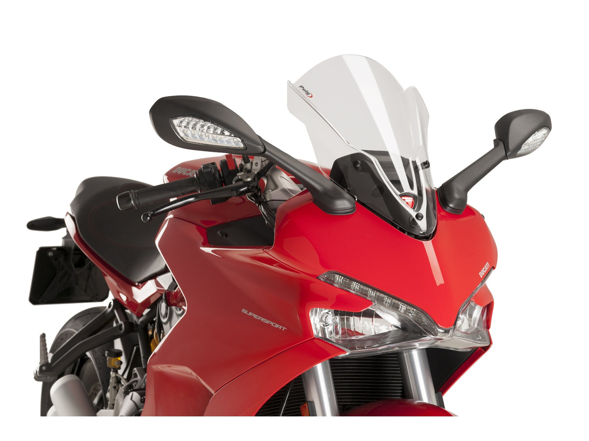 Puig Touring Screen In Clear for Ducati SuperSport 939 S (17-21)