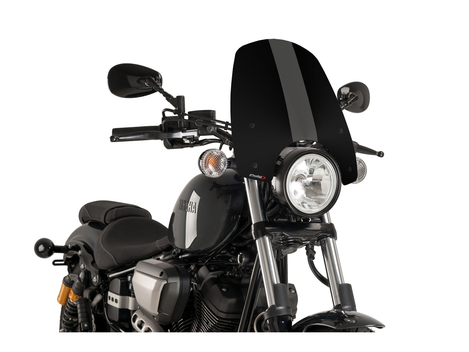 Puig New Generation Touring Screen In Clear for Yamaha XV 950 (14-20)