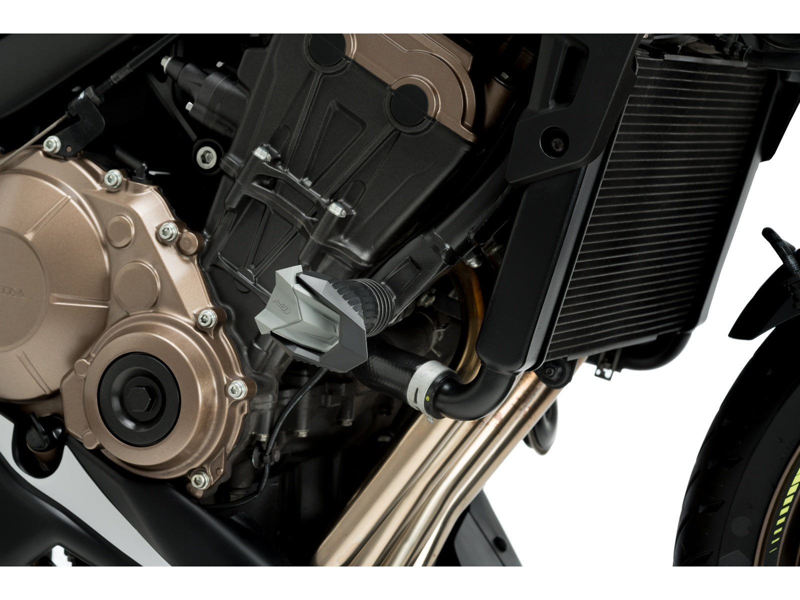 Puig R19 Frame Sliders In Black for Honda CB650 F (17-18)