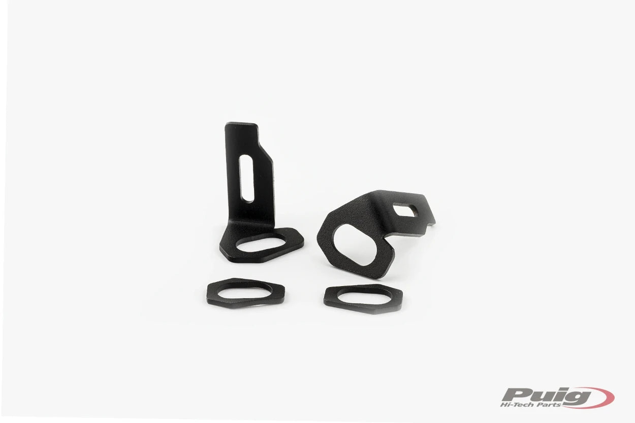 Puig Indicator Mount Adaptors In Black