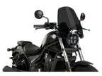 Puig New Generation Touring Screen In Clear for Honda CMX500 Rebel SE (20-25)