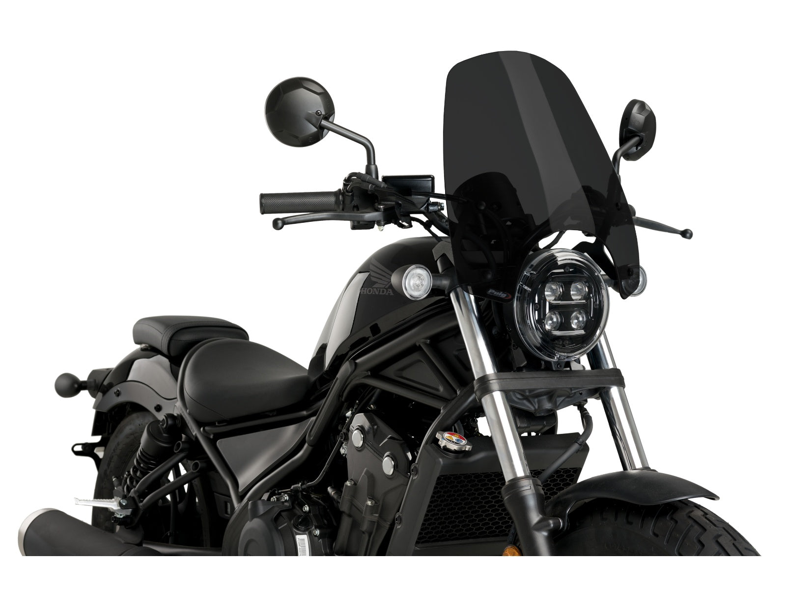 Puig New Generation Touring Screen In Clear for Honda CMX500 Rebel SE (20-25)