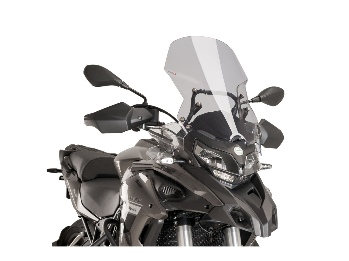 Puig Touring Screen In Clear for Benelli TRK 502 (16-25)