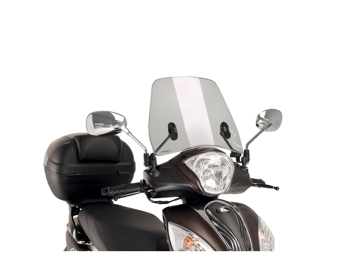 Puig Traffic Screen In Clear for Kymco Miler 125 (17-22)