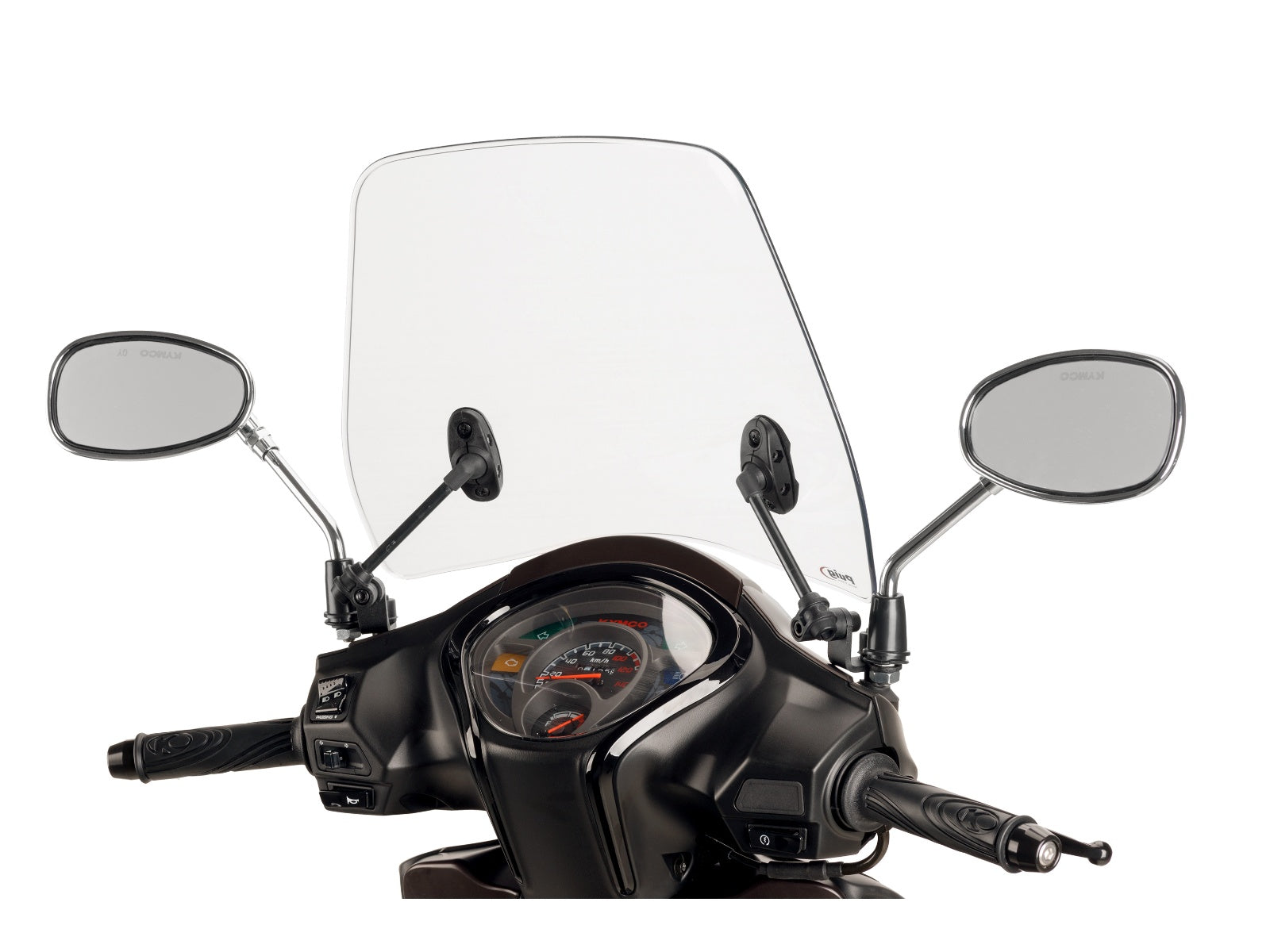 Puig Traffic Screen In Clear for Kymco Miler 125 (17-22)