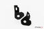 Puig Indicator Mount Adaptors In Black