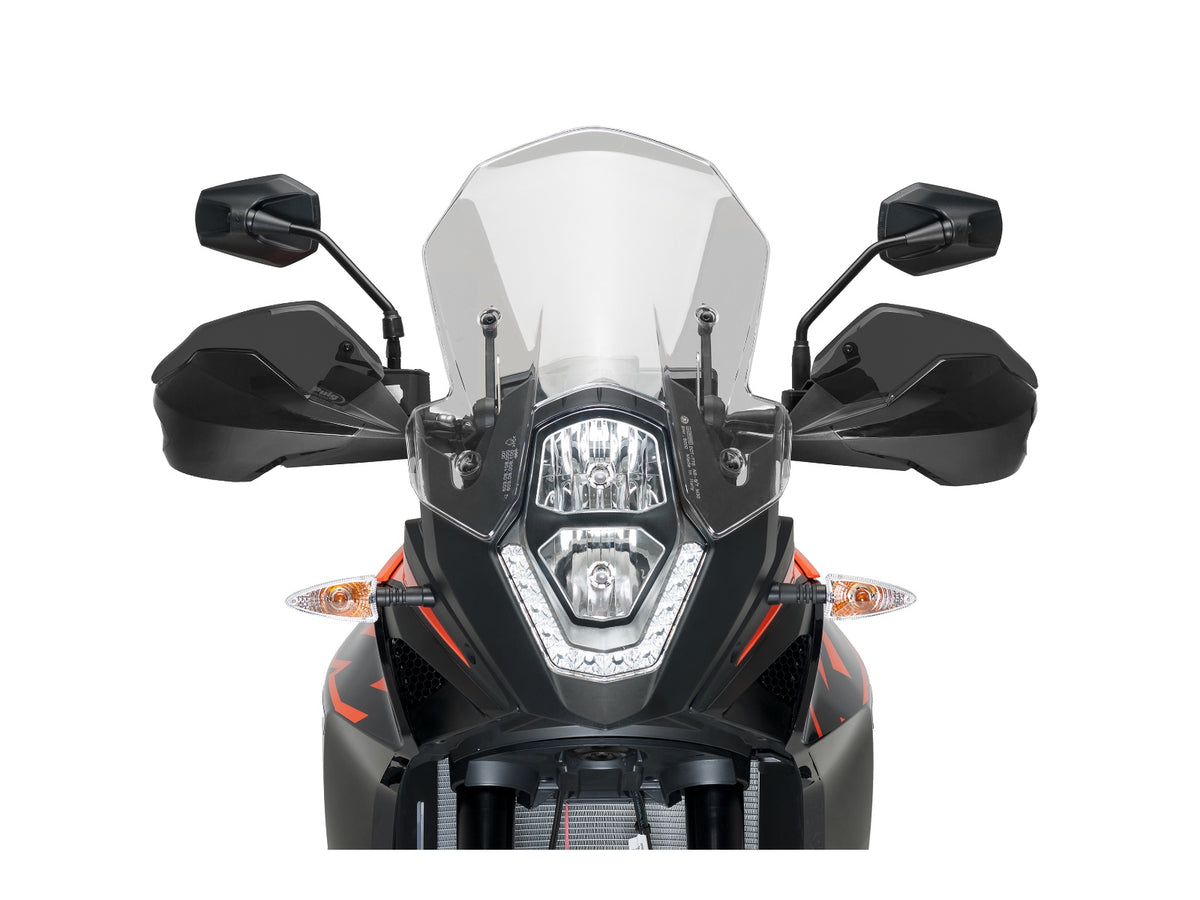 Puig Handguard Extensions In Clear for KTM 790 Duke (18-25)