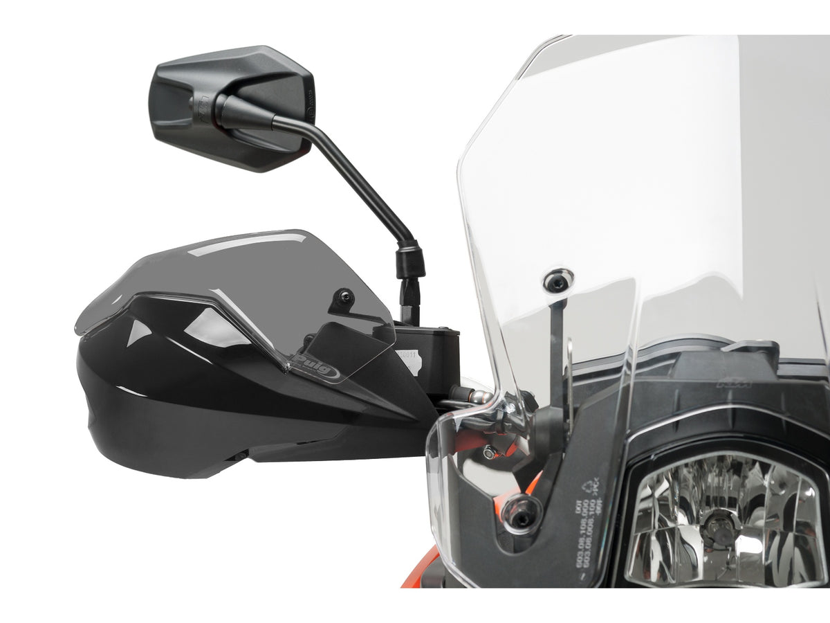 Puig Handguard Extensions In Clear for KTM 1290 Super Duke R Evo (22-23)