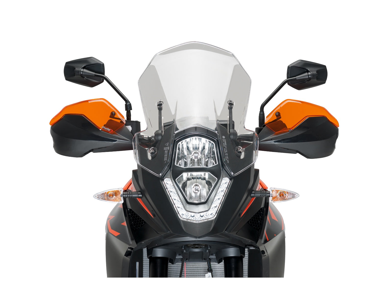 Puig Handguard Extensions In Clear for KTM 790 Duke (18-25)
