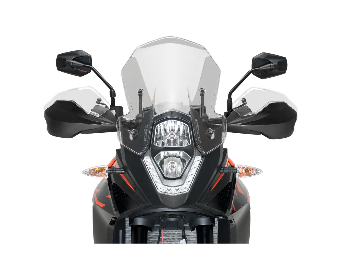 Puig Handguard Extensions In Clear for KTM 790 Duke (18-25)