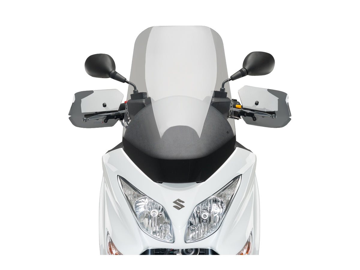 Puig Scooter Handguards In Clear for Suzuki Burgman 400 (10-25)