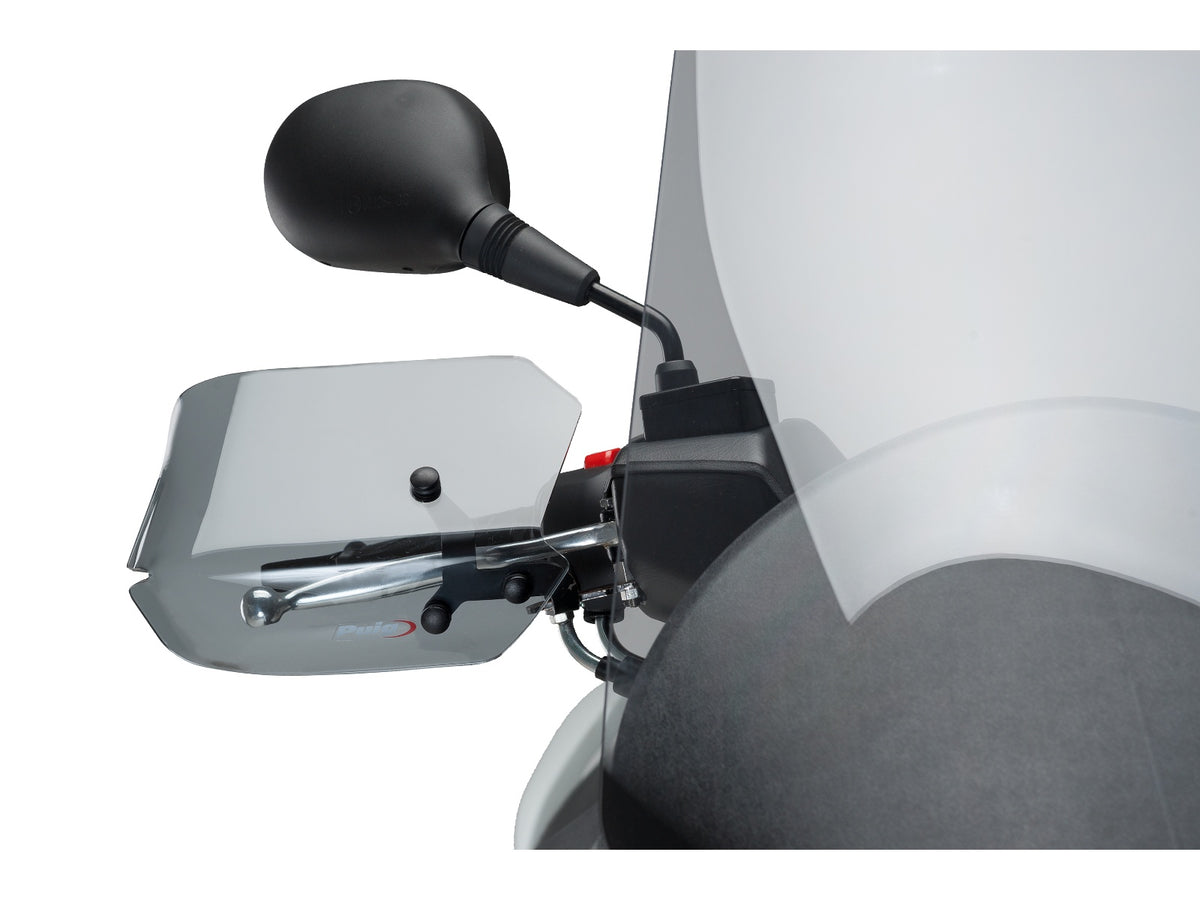 Puig Scooter Handguards In Clear for Suzuki Burgman 125 (10-20)