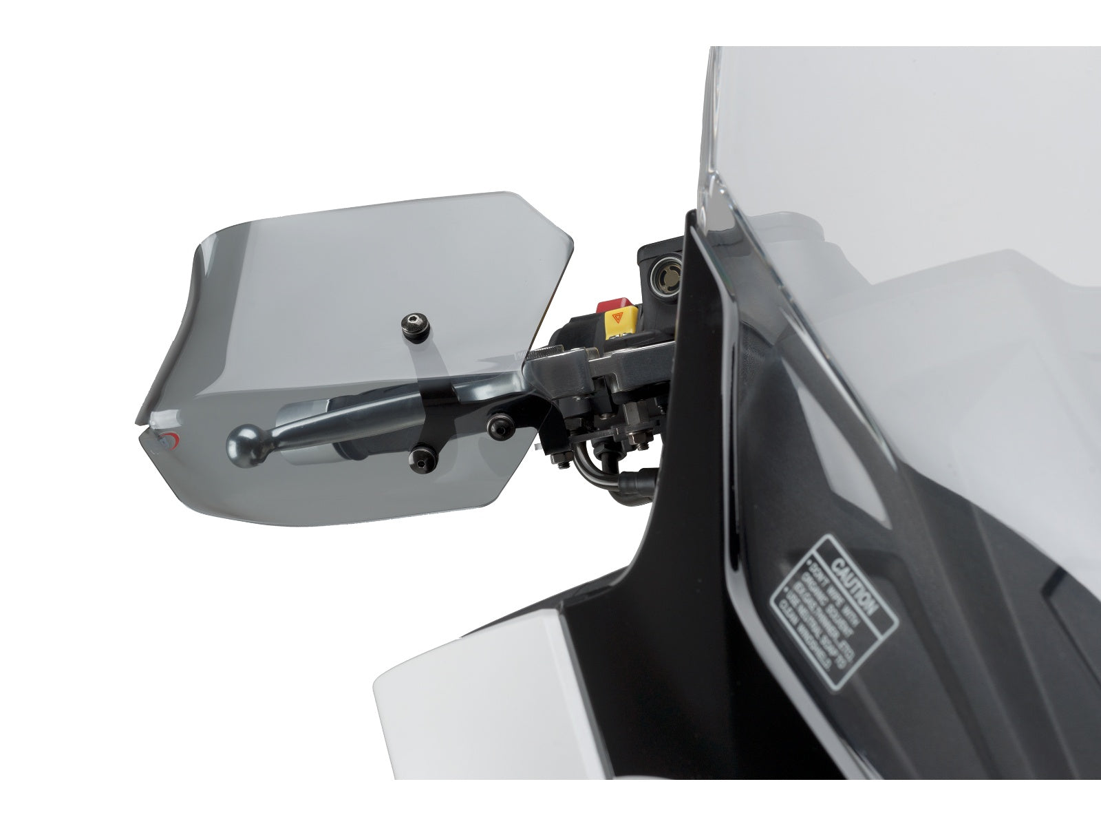 Puig Scooter Handguards In Clear for Kymco New Downtown 125i (17-20)