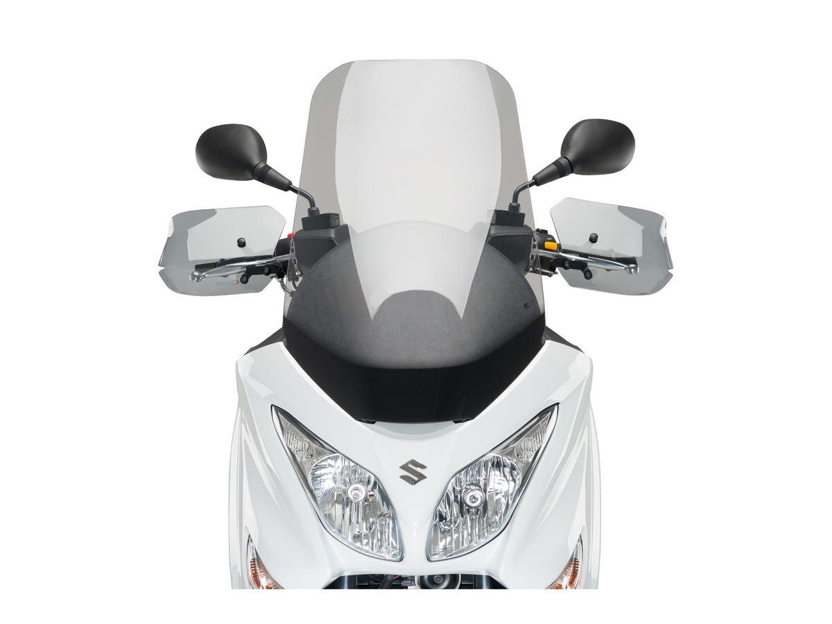 Puig Scooter Handguards In Clear for Suzuki Burgman 400 (10-25)