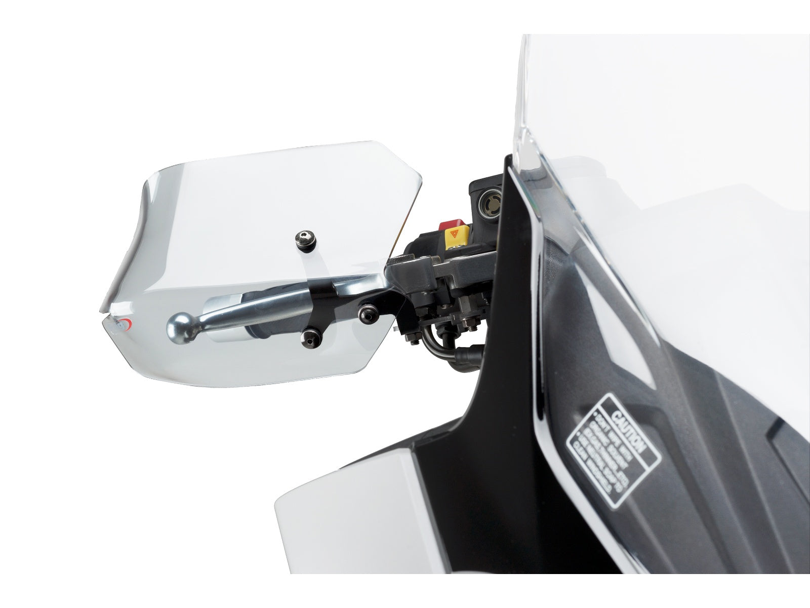 Puig Scooter Handguards In Clear for Kymco New Downtown 125i (17-20)